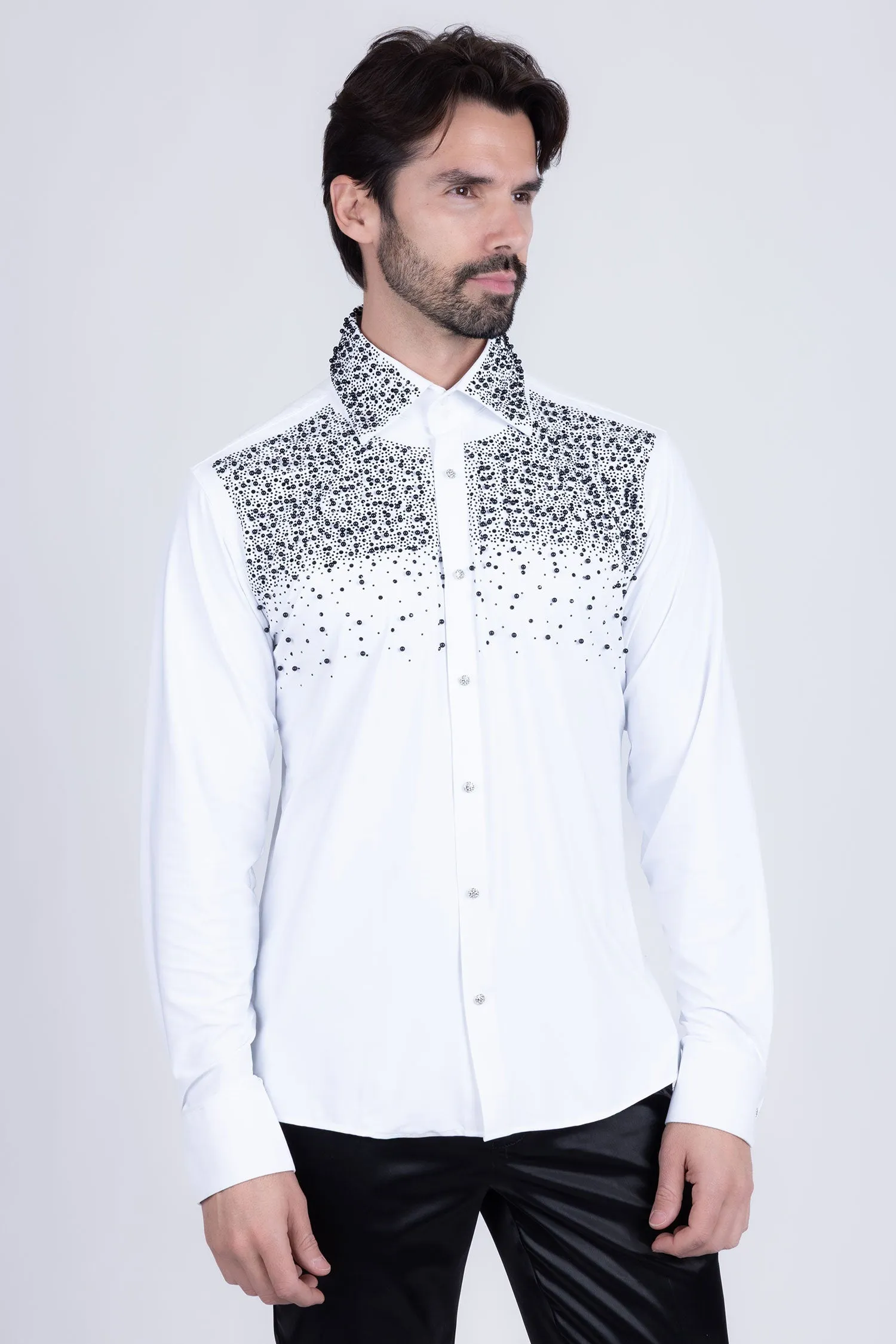 Velona Pearls Long Sleeve Shirt