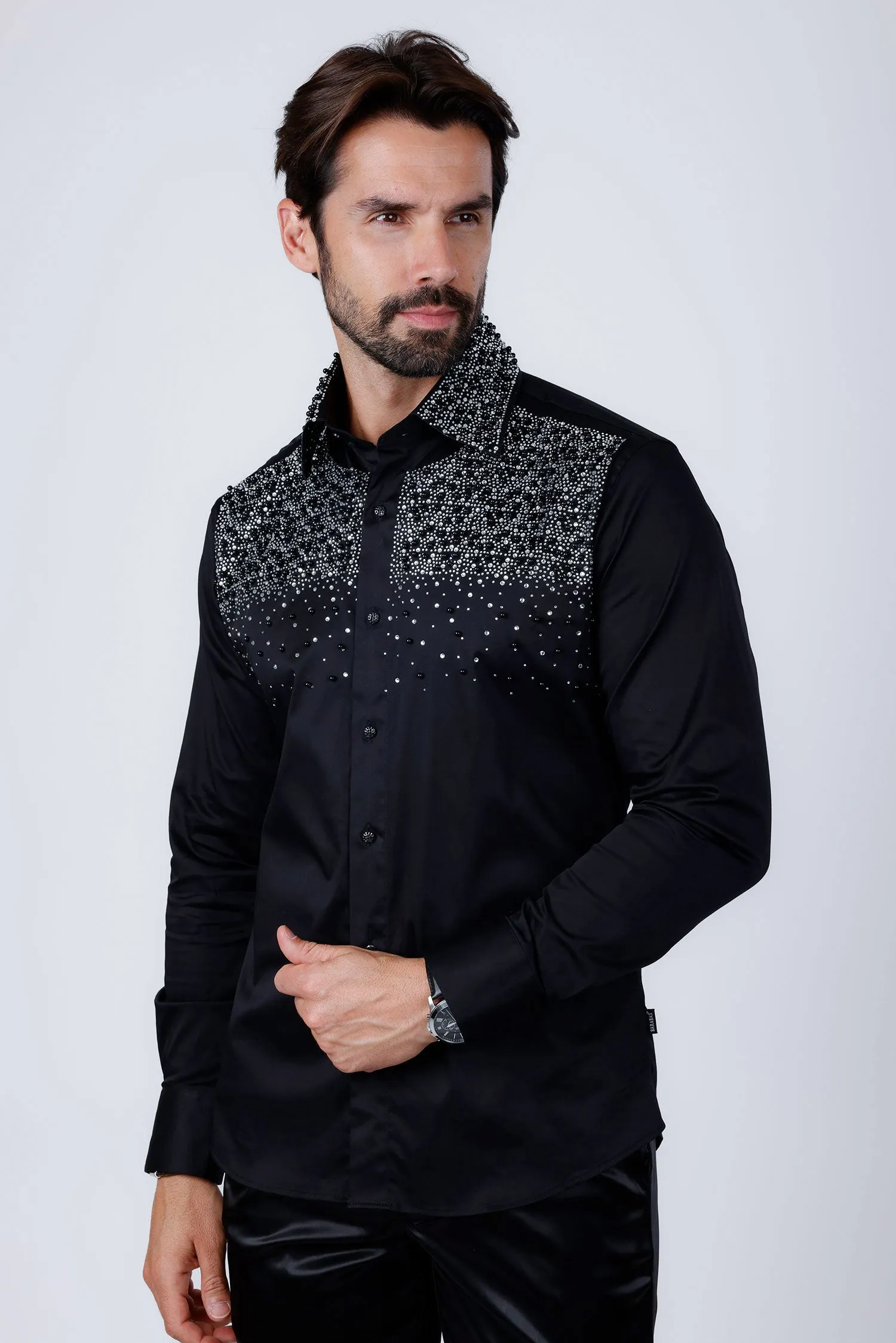 Velona Pearls Long Sleeve Shirt