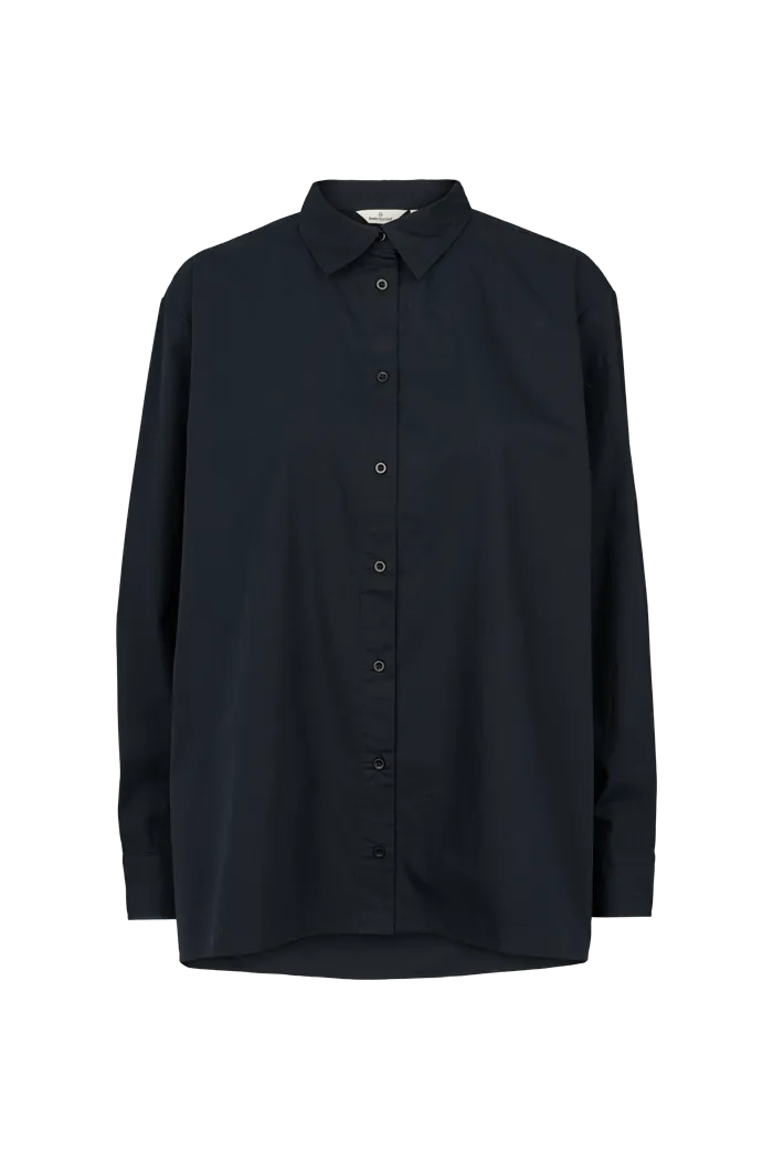Vilde Loose Shirt - Black