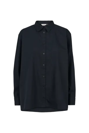 Vilde Loose Shirt - Black