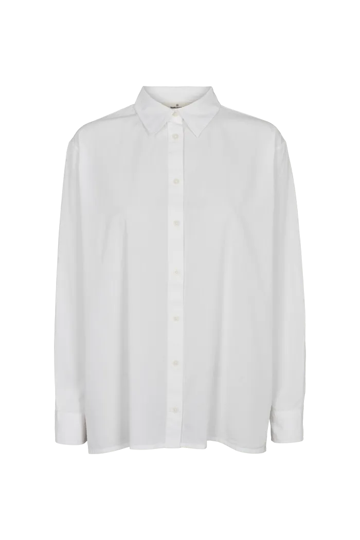 Vilde Loose Shirt - Bright White