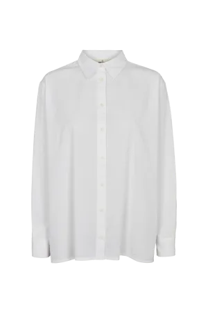 Vilde Loose Shirt - Bright White