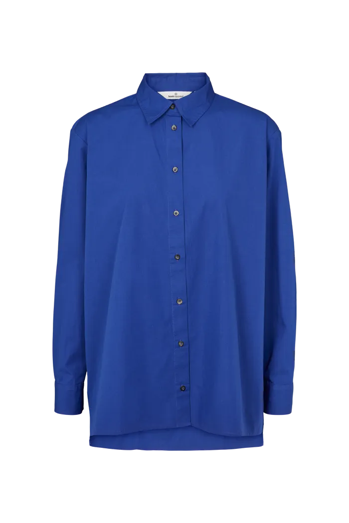 Vilde Loose Shirt - Clematis Blue
