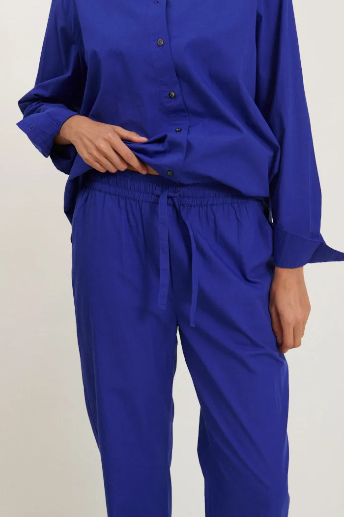 Vilde Loose Shirt - Clematis Blue