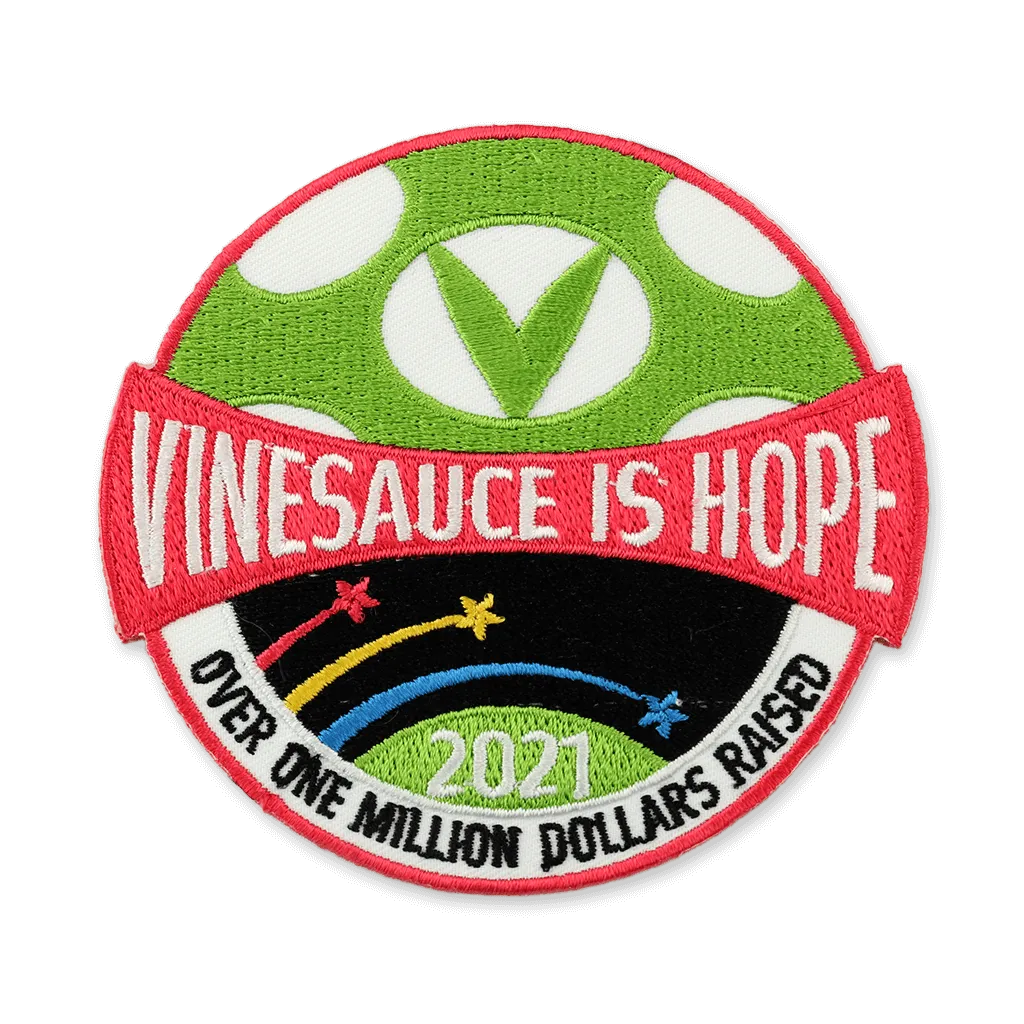 Vinesauce is HOPE 2021 Commemorative Patch