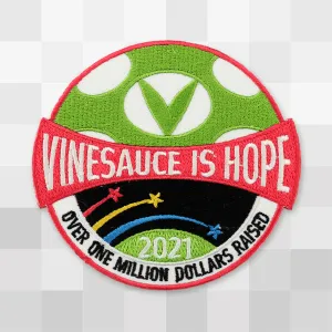 Vinesauce is HOPE 2021 Commemorative Patch