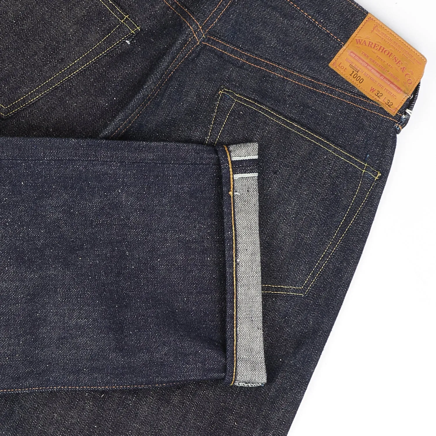 Warehouse & Co 1000 (1000xx) 13.75oz Loose Straight Jean - Raw