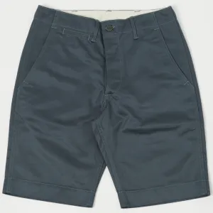 Warehouse & Co 1204 Chino Short - Blue Grey
