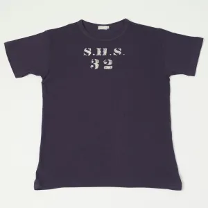 Warehouse & Co 4091 'SHS' USN Skivvy Tee - Navy