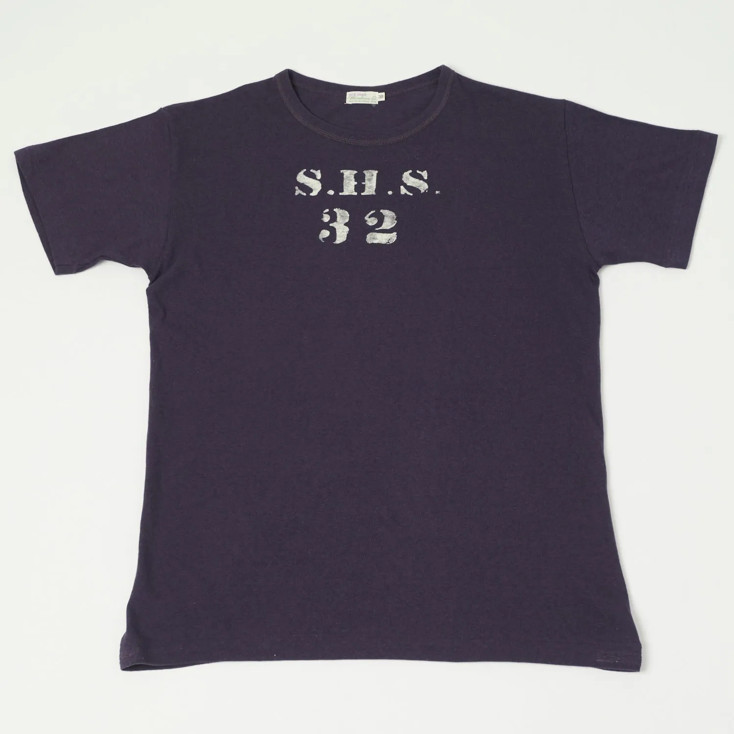 Warehouse & Co 4091 'SHS' USN Skivvy Tee - Navy