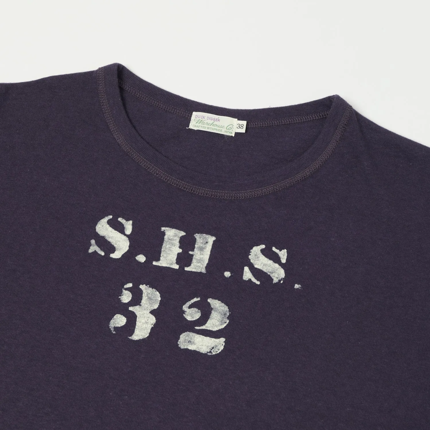 Warehouse & Co 4091 'SHS' USN Skivvy Tee - Navy