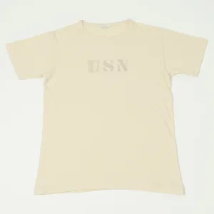 Warehouse & Co 4091 'USN' USN Skivvy Tee - Beige