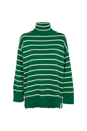 Winie T-Sweater - Green jacket / Birch
