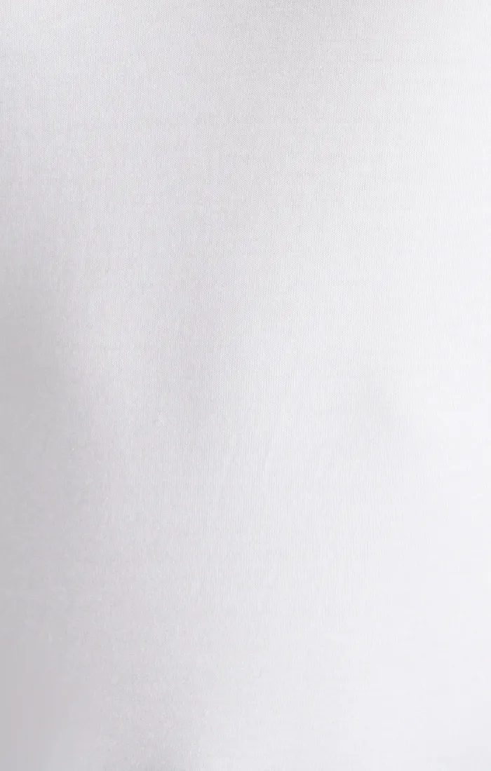 WOMEN'S BASIC SHORT SLEEVE T-SHIRT IN WHITE