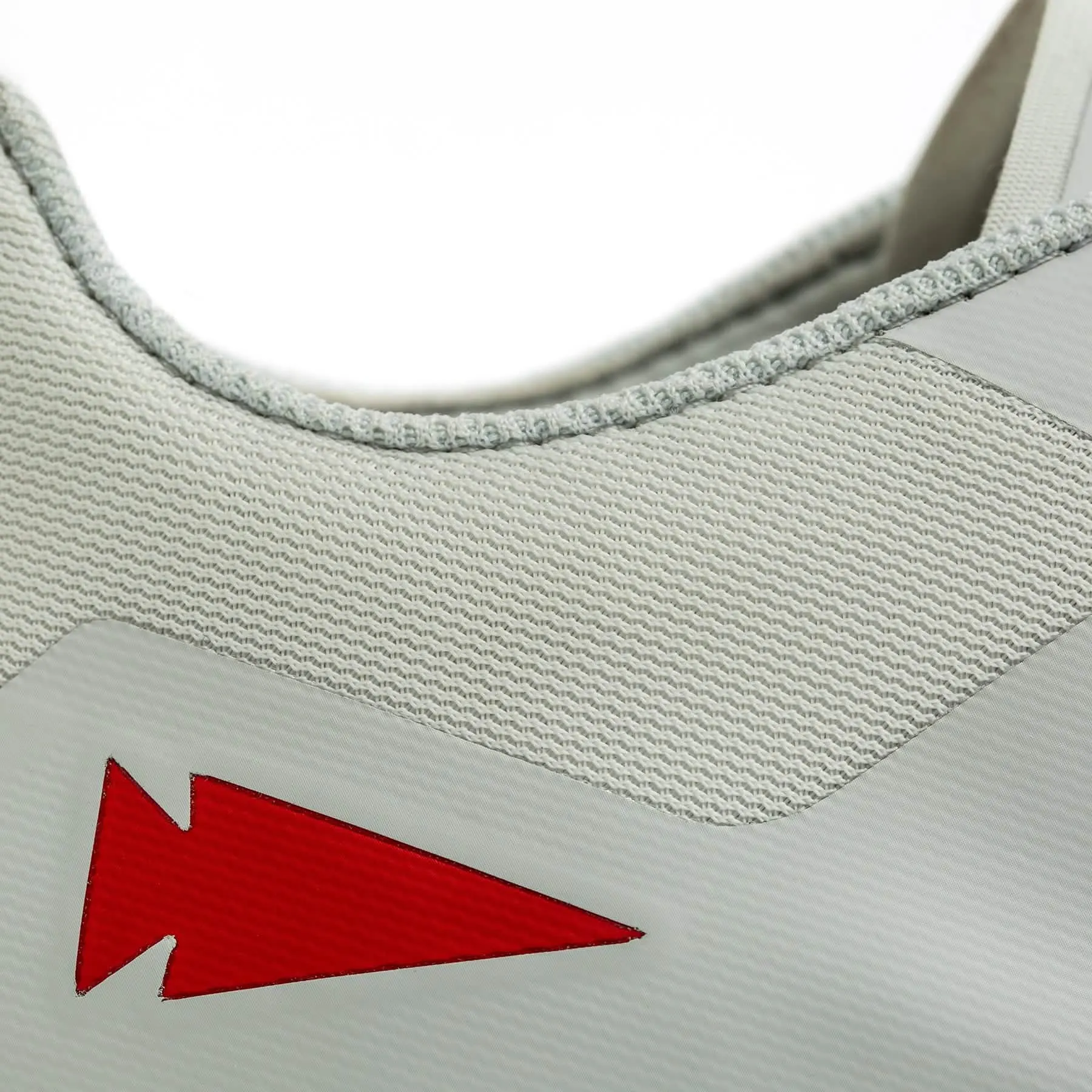 Women's Rough Runner - Light Grey   Red