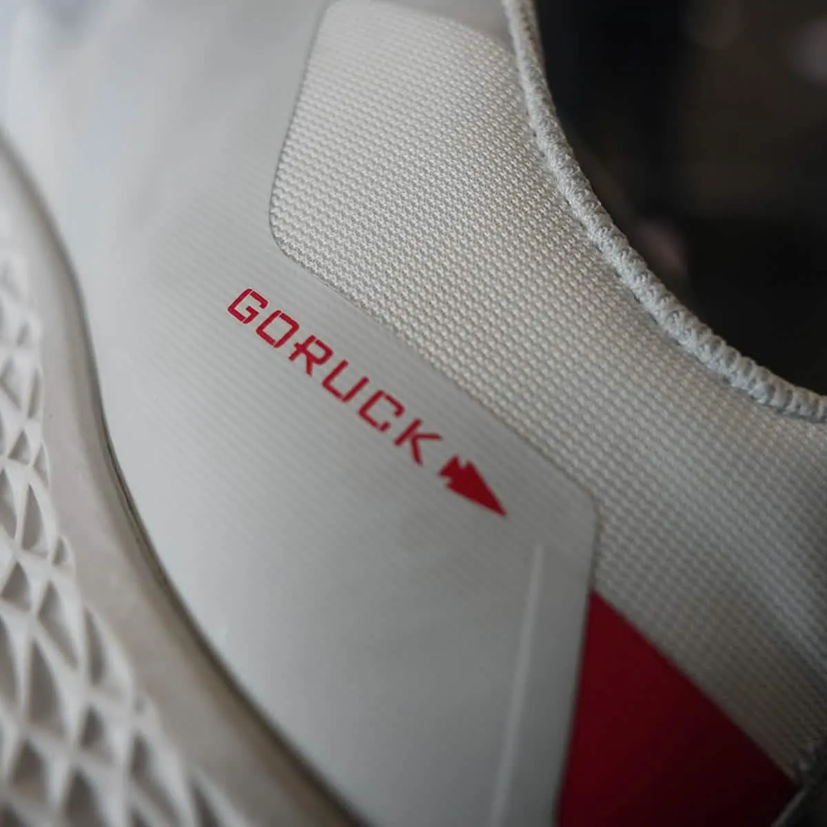 Women's Rough Runner - Light Grey   Red