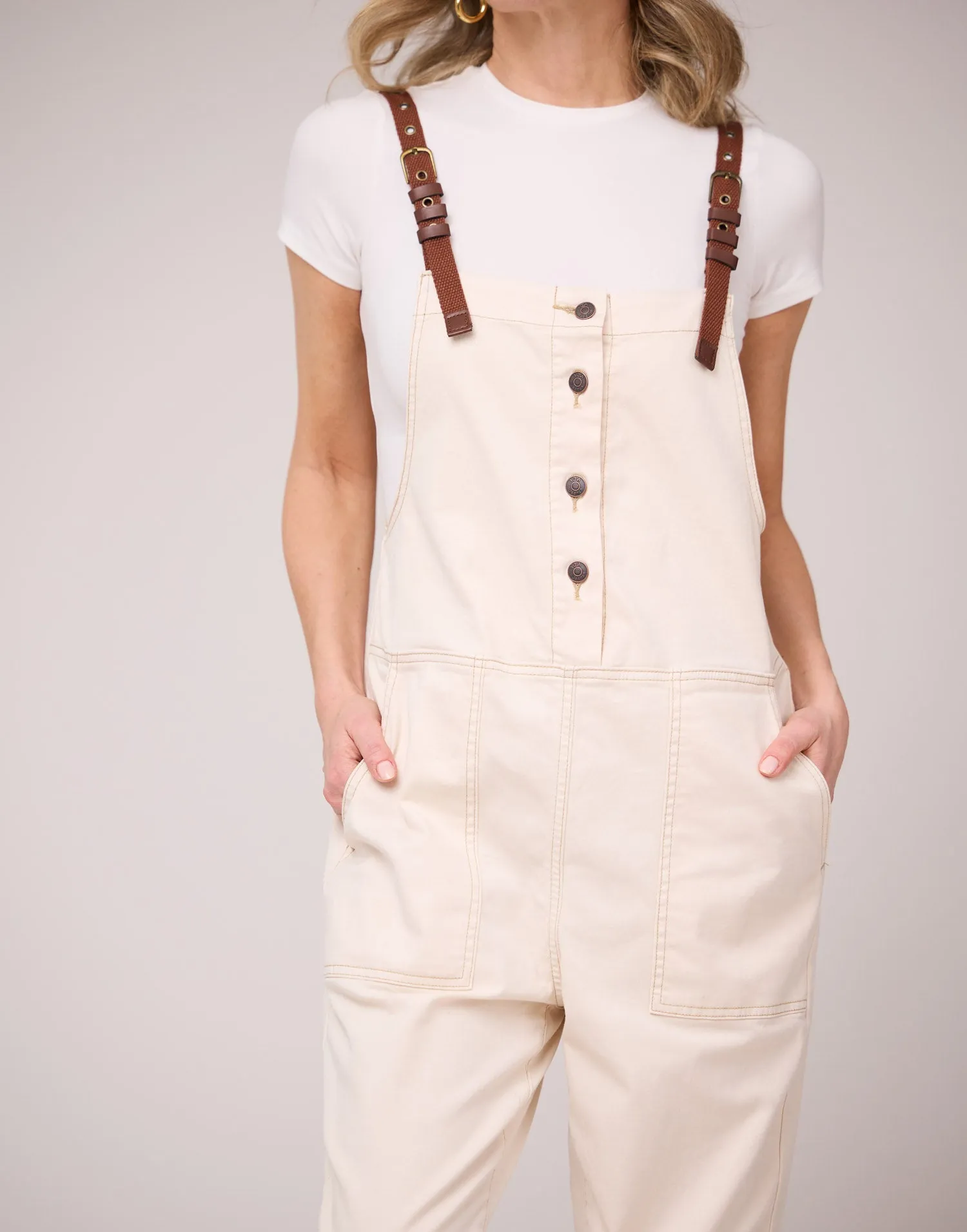 Yoga Jean Overall - Sand Bar